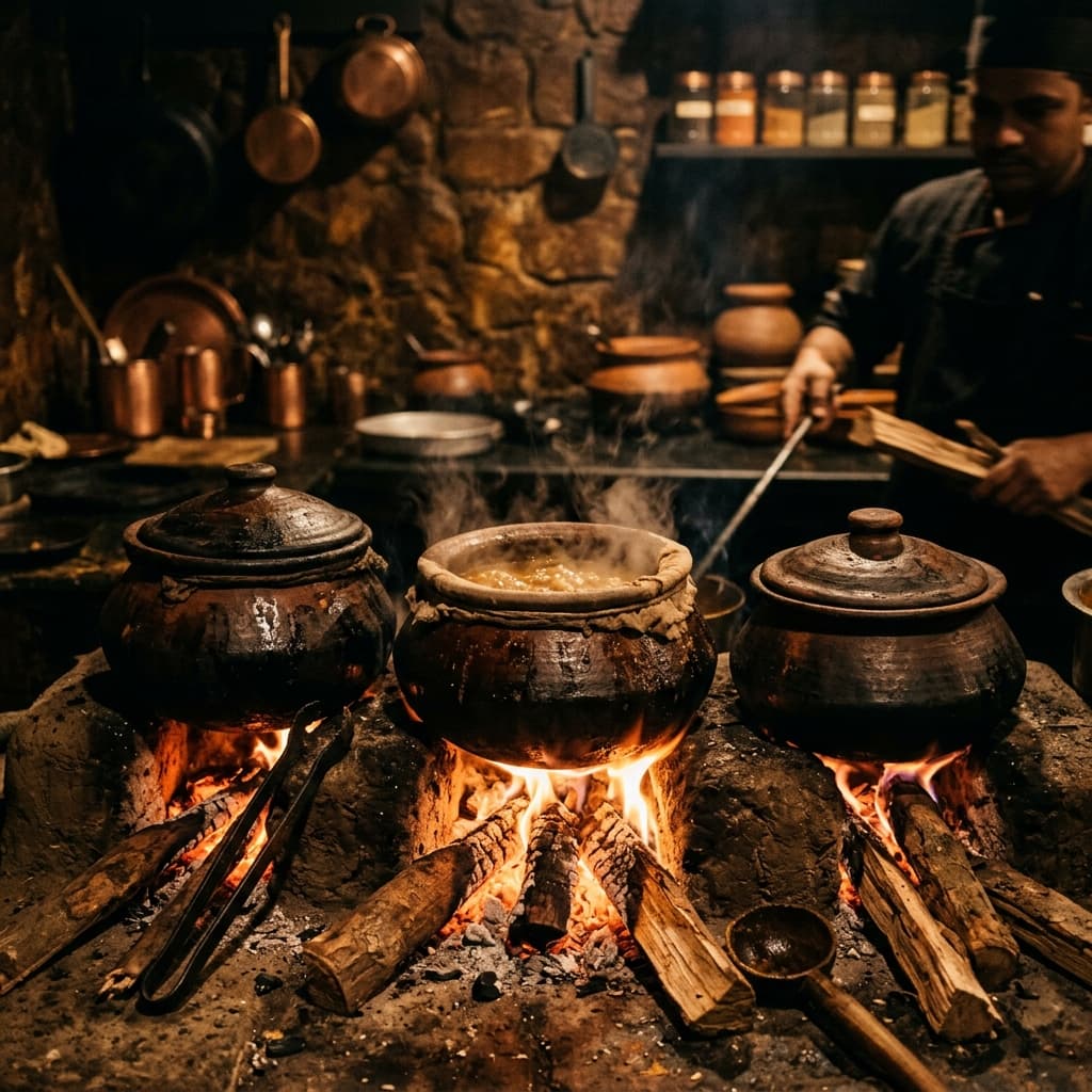 Traditional Handi Cooking